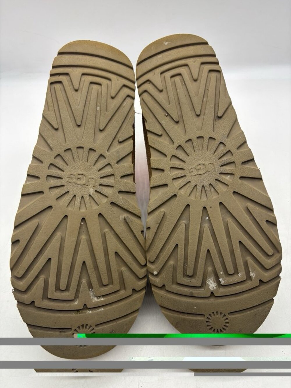 UGG Tasman 5955 Classic Chestnut Suede Sheepskin Wool Slippers Women's Size 8 - Picture 13 of 13